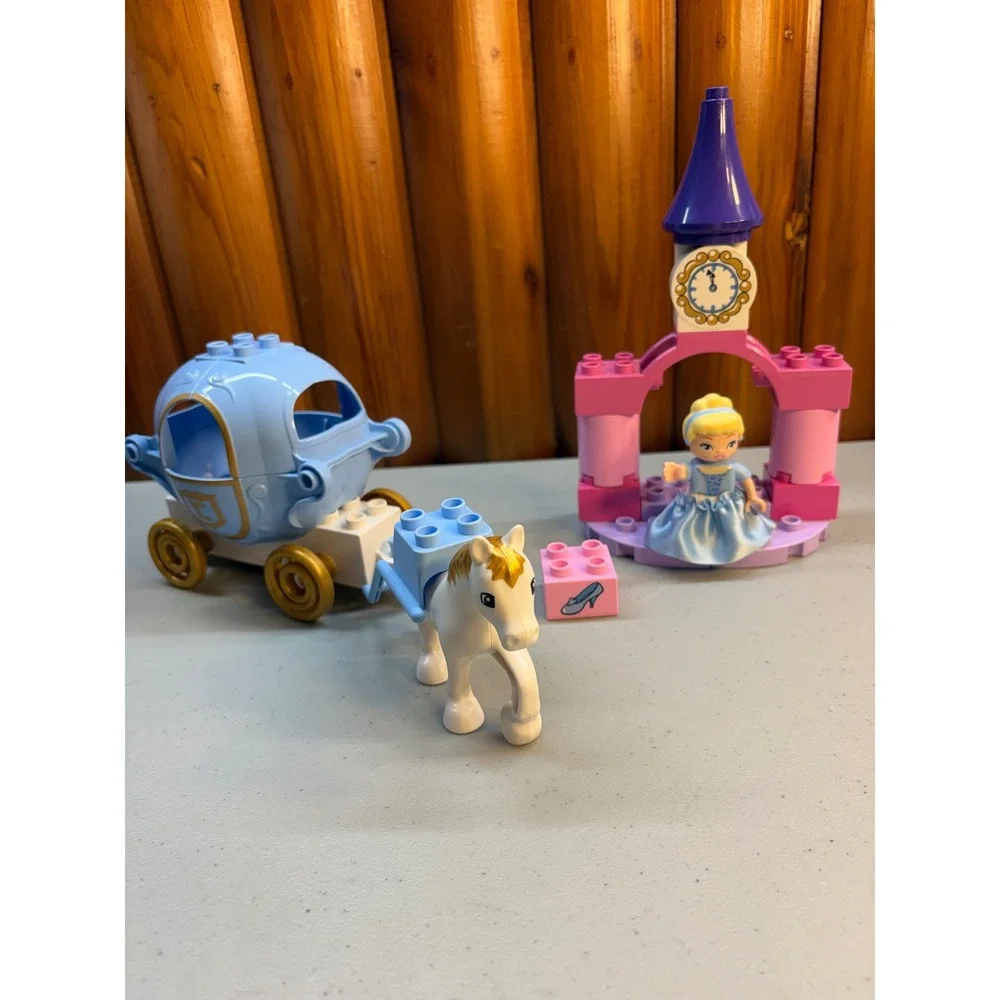 Lego DUPLO 6153 cinderella's carriage horse complete set no box